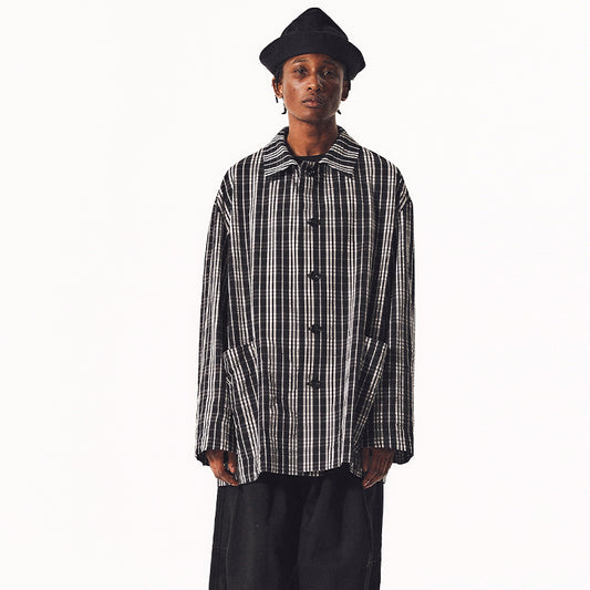 TEXTURE MID-LENGTH COAT