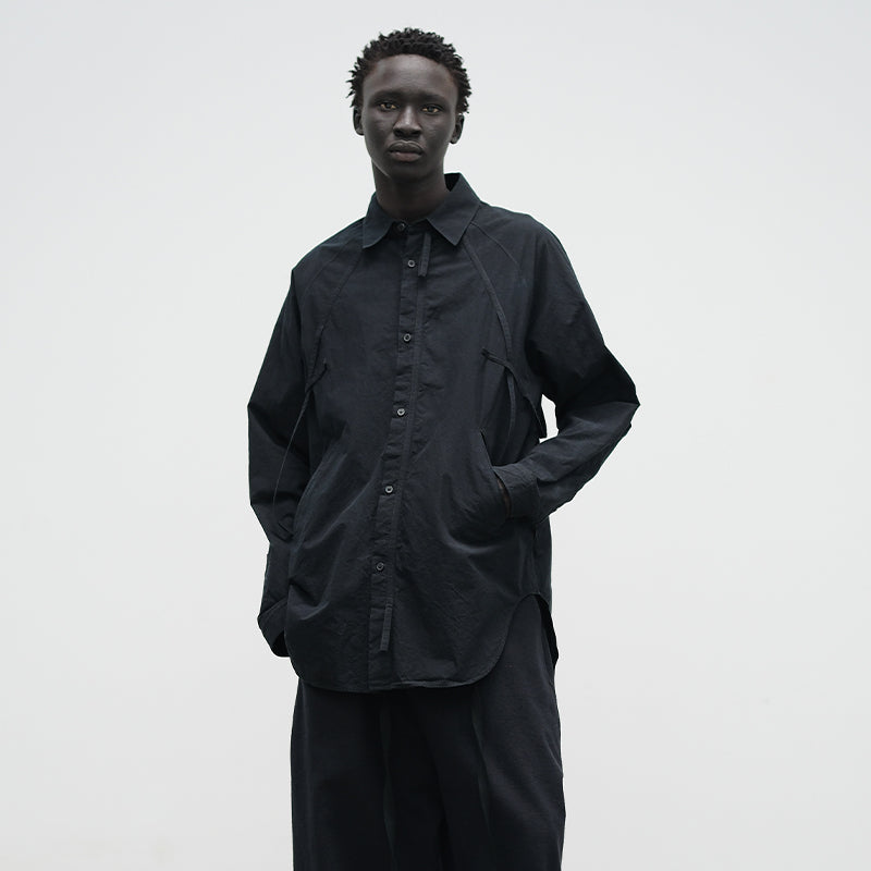 DRAWSTRING SHIRT