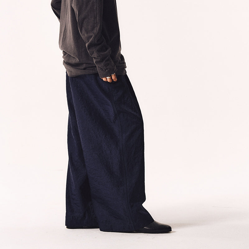 NYLON WRINKLED PANTS