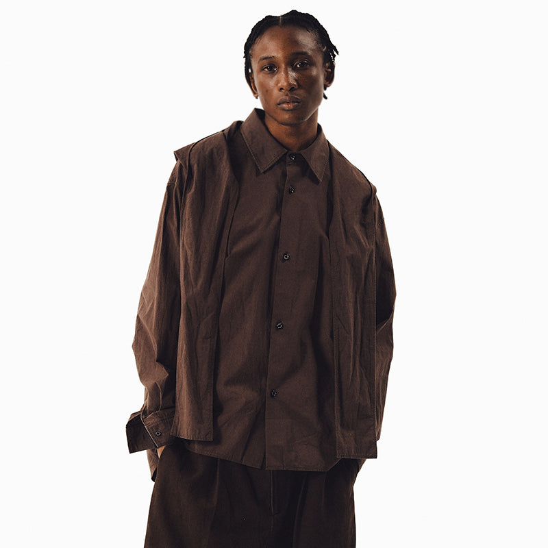 HOODED SHIRT