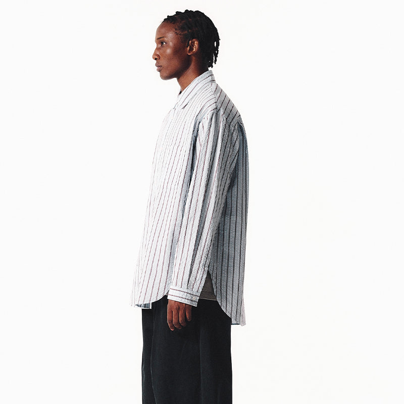TEXTURED STRIPED SHIRT