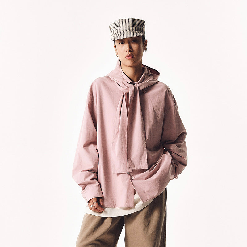 HOODED SHIRT