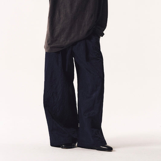 NYLON WRINKLED PANTS