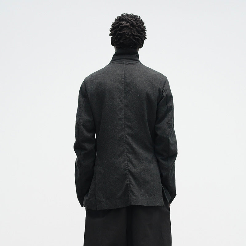 DYEING STAND-COLLAR SUIT