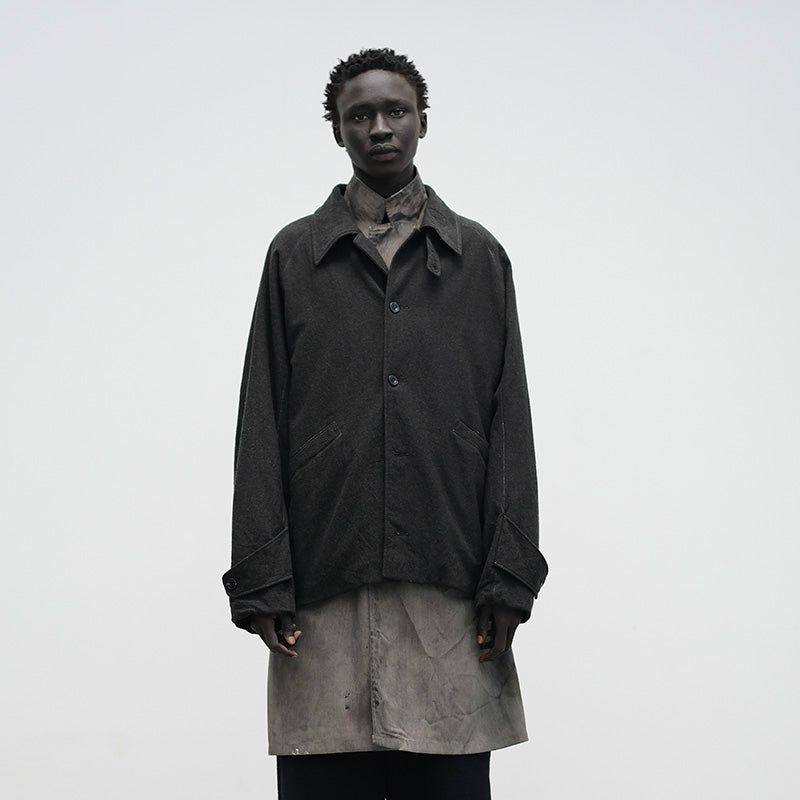 DROP-SHOULDER JACKET