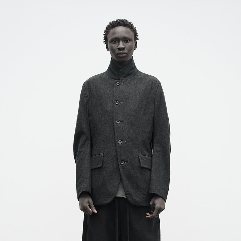 DYEING STAND-COLLAR SUIT