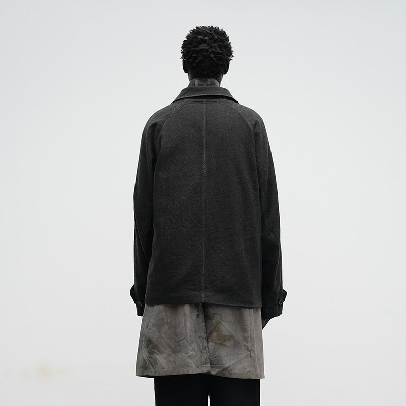 DROP-SHOULDER JACKET