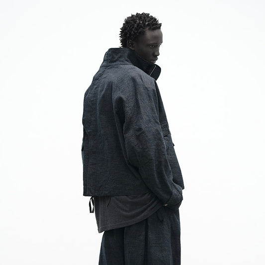 OPENING STAND-COLLAR JACKET