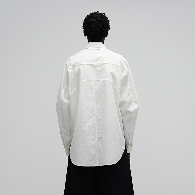 CURVED-LINE SHIRT